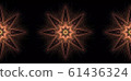 Mandala, oriental pattern 61436324