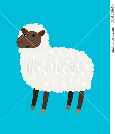 Sheep cartoon icon Sheep cartoon icon 61436640