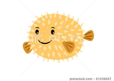 Puffer fish icon Puffer fish icon 61436687