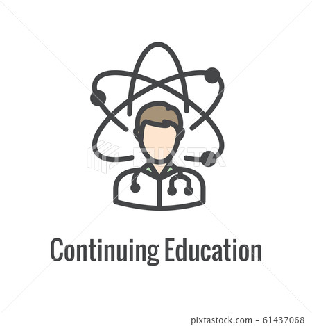 Medical Care Icon with health related symbolism 61437068