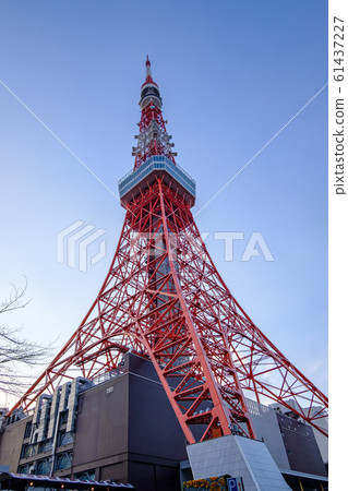 東京鐵塔·天氣晴朗 61437227