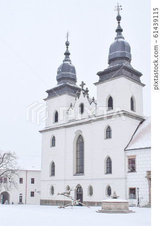 Gothic and renaissance Basilica Saint Procopius in Gothic and renaissance Basilica Saint Procopius in 61439115