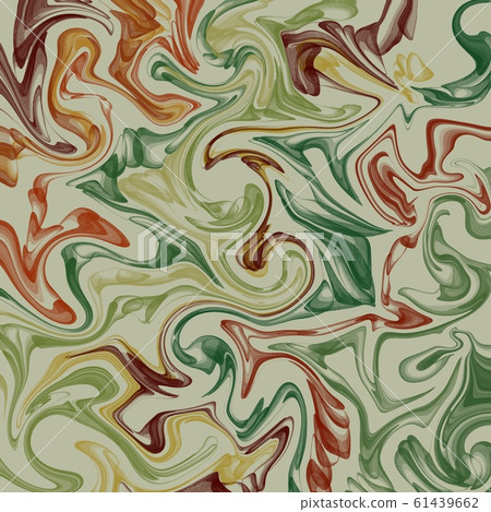 abstract image of mixed colorful paints  61439662
