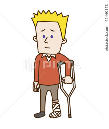 Foreign male with broken leg Foreign male with broken leg 61440178