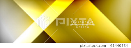 Abstract background - squares and lines composition created with lights and shadows. Technology or business digital template 61440584