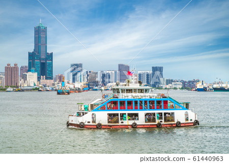 landscape of kaohsiung harbor in taiwan 61440963