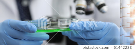 Scientist in modern lab Scientist in modern lab 61442228