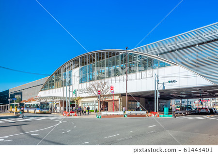 Tokyo Musashi-Koganei Station Station square scenery Tokyo Musashi-Koganei Station Station square scenery 61443401