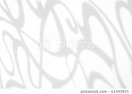 Organic drop shadow on a white wall Organic drop shadow on a white wall 61443655