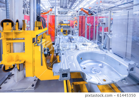 spare parts in a car plant spare parts in a car plant 61445350