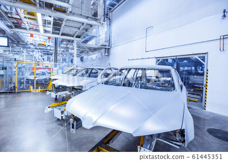 auto body at car plant auto body at car plant 61445351