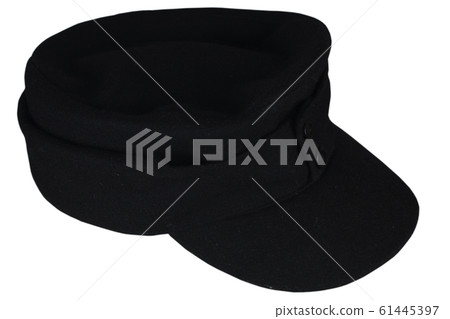 Nazi German Army tank crew black uniform kepi Nazi German Army tank crew black uniform kepi 61445397