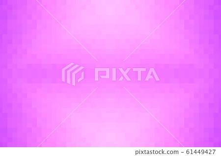 Abstract violet and pink  radiant gradient background. Texture with pixel square blocks. Mosaic pattern. 61449427