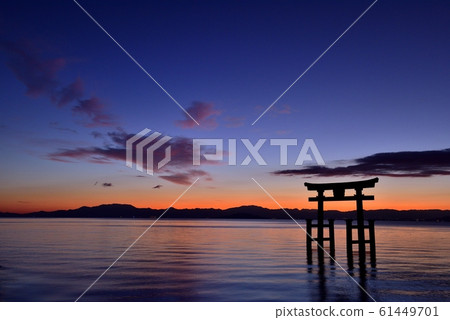 Asahi from Shirahige Shrine 61449701