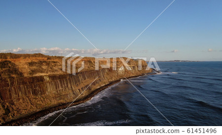 Aerial view of folding screen 61451496