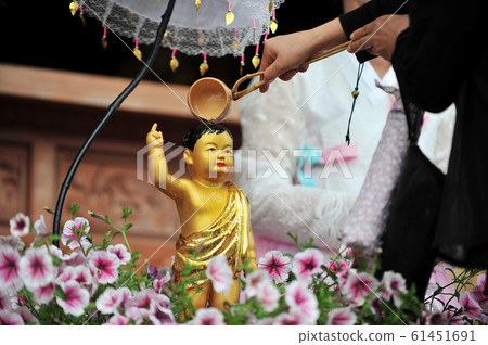 Buddha's Birthday Ceremony at Wibongsa Temple in Korea Buddha's Birthday Ceremony at Wibongsa Temple in Korea 61451691