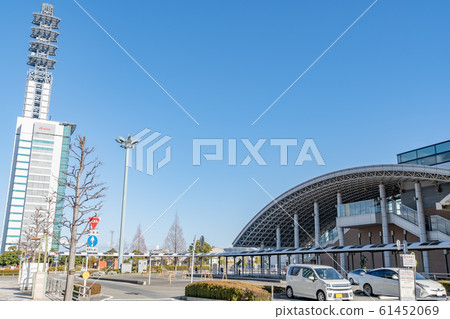 車站前的景色東靜岡站 車站前的景色東靜岡站 61452069