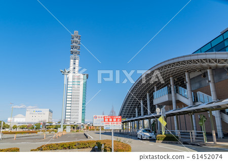 車站前的景色東靜岡站 車站前的景色東靜岡站 61452074