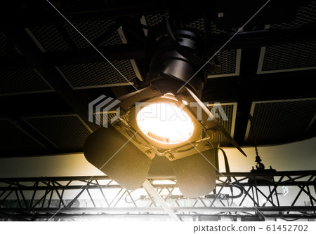 Lighting on the ceiling in the theater 61452702