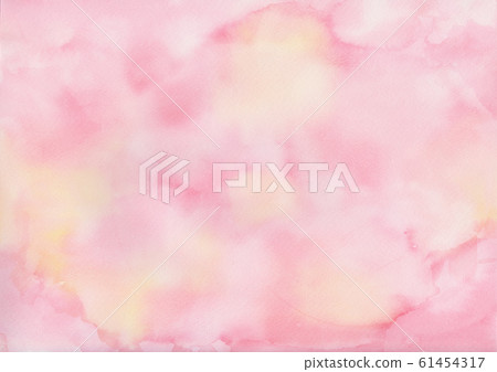 Background _ watercolor texture _ pink Background _ watercolor texture _ pink 61454317