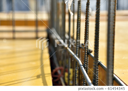 Formwork: Rebar and formwork panels 61454345