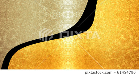 Gold background material Gold background material 61454796