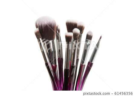 cosmetic brush isolated 61456356