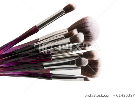 cosmetic brush isolated 61456357