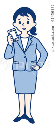 成人(智能手機和女性) 成人(智能手機和女性) 61456582