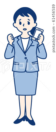 成人(智能手機和女性) 成人(智能手機和女性) 61456589