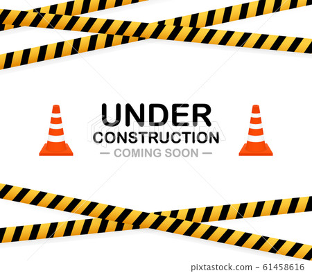 Under construction sign. Vector stock illustration Under construction sign. Vector stock illustration 61458616