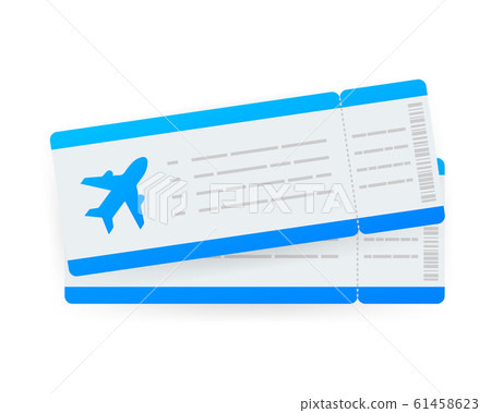 Airline tickets or boarding pass inside of special Airline tickets or boarding pass inside of special 61458623