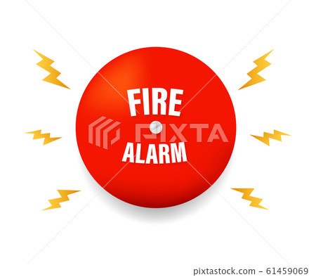 Fire alarm system. Fire equipment. Vector Fire alarm system. Fire equipment. Vector 61459069