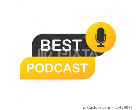 Best Podcast. Badge, icon, stamp, logo. Vector Best Podcast. Badge, icon, stamp, logo. Vector 61459075