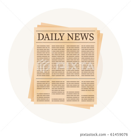 Old vintage newspaper realistic pages templates Old vintage newspaper realistic pages templates 61459076