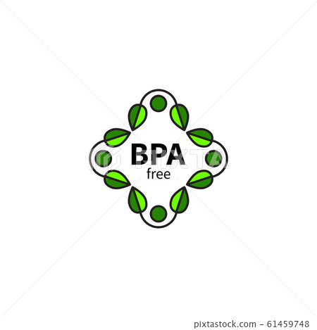 BPA free symbol 61459748