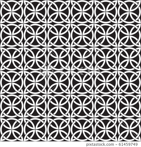 Black and white pattern 61459749