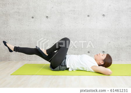 Women stretching Women stretching 61461231