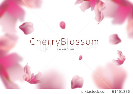 Cherry blossom spring background 61461886