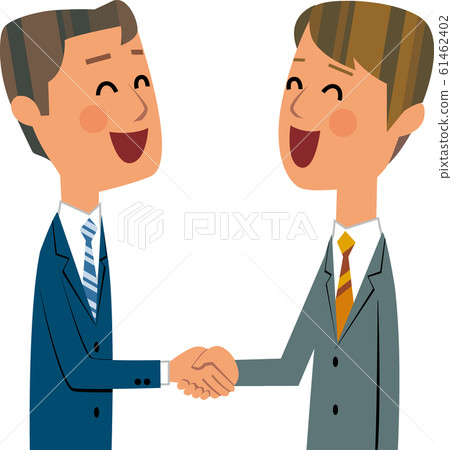 握手的商人 61462402