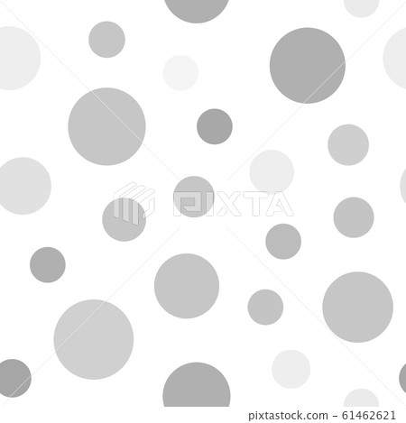 Gray circle background. Seamless vector pattern - Stock Illustration ...