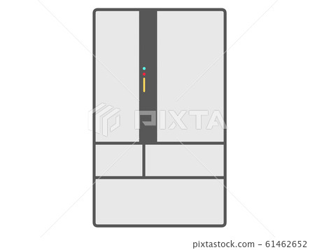 冰箱白色,單個單元圖 冰箱白色,單個單元圖 61462652