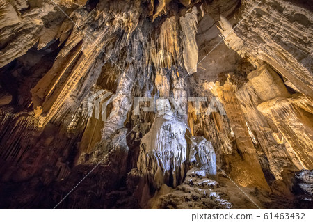 Dripstone cave France Dripstone cave France 61463432