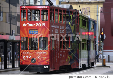 Tram in Hong Kong 61463710