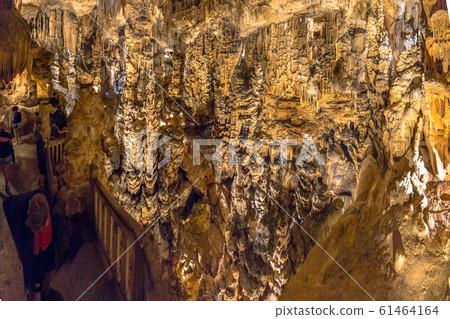Dripstone cave France Dripstone cave France 61464164