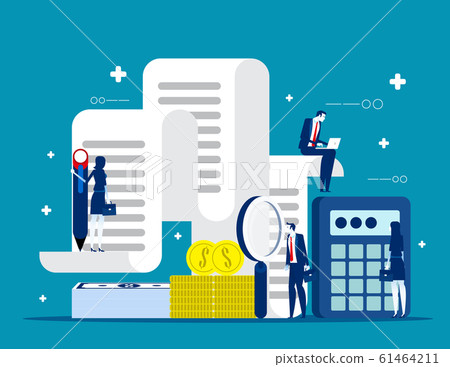 Business and accounting. Concept business finance 61464211