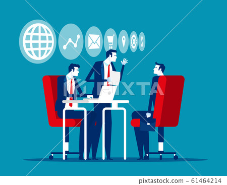Business and Financial advisor. Concept business 61464214