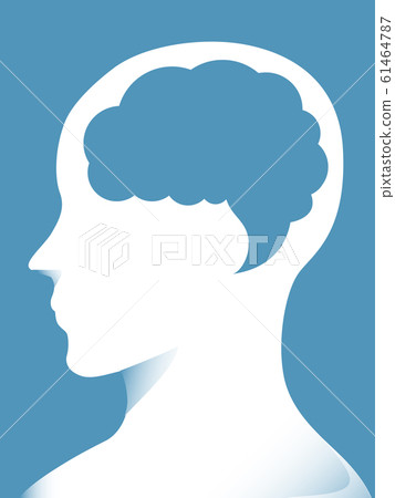 Brain Man Communicate Speech Bubble Illustration Brain Man Communicate Speech Bubble Illustration 61464787