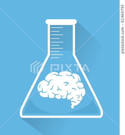Brain Experiment Illustration 61464795