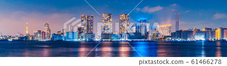 日出碼頭的夜景（2020年1月） 61466278